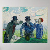 Vincent van Gogh - The Drinkers, after Daumier Poster (Voorkant)