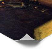 Vincent Van Gogh - The Green Parrot Bird Lover Art Poster (Hoek)