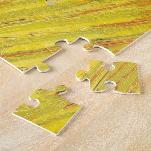 Vincent Van Gogh The Night Cafe (Le café de nuit) Legpuzzel (Zijkant)