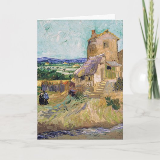 Vincent van Gogh - The Old Mill Kaart (Voorkant)