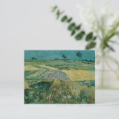 Vincent van Gogh - The Plain of Auvers Briefkaart (Staand voorkant)