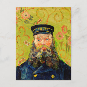 Vincent Van Gogh The Postman Joseph Roulin Briefkaart