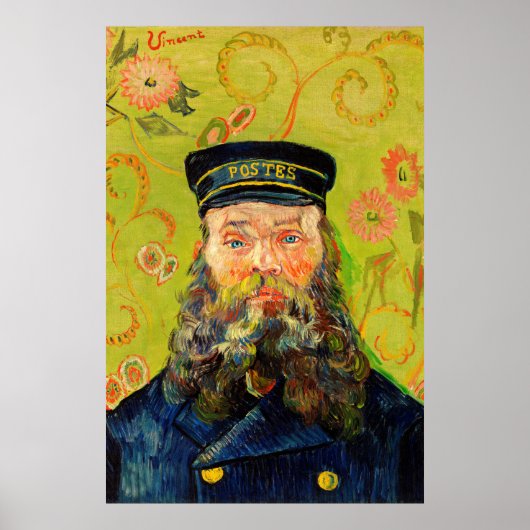 Vincent Van Gogh The Postman Joseph Roulin Poster (Voorkant)