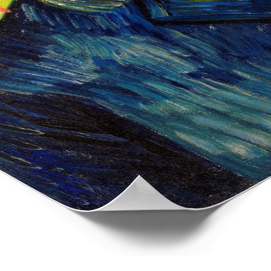 Vincent Van Gogh The Postman Joseph Roulin Poster (Hoek)