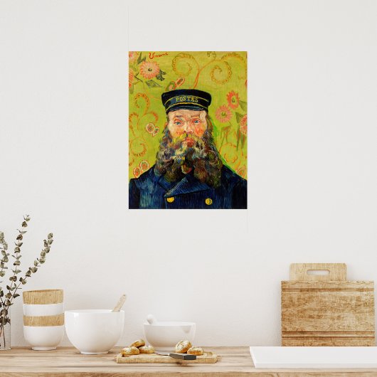 Vincent Van Gogh The Postman Joseph Roulin Poster (Keuken)