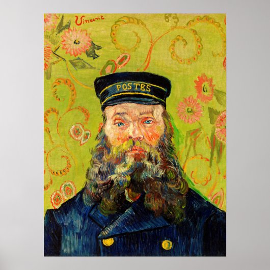 Vincent Van Gogh The Postman Joseph Roulin Poster (Voorkant)