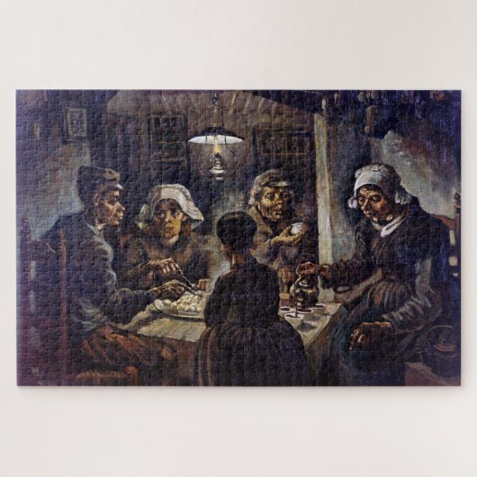 Vincent Van Gogh The Potato Eaters Fine Art Legpuzzel (Horizontaal)