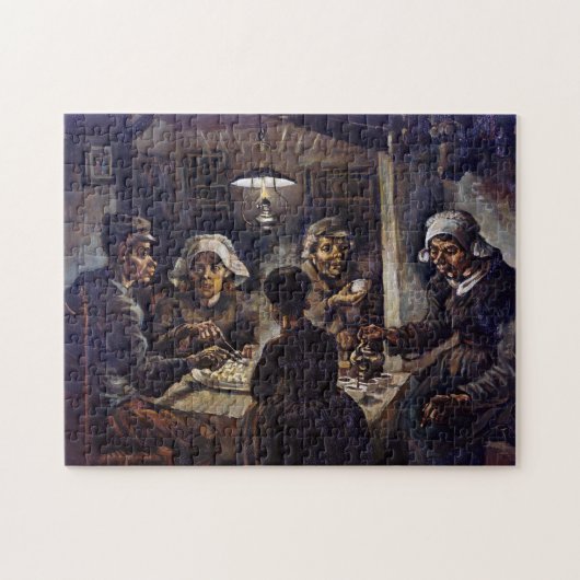 Vincent Van Gogh The Potato Eaters Fine Art Legpuzzel (Horizontaal)