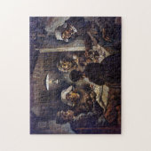 Vincent Van Gogh The Potato Eaters Fine Art Legpuzzel (Verticaal)