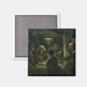 Vincent van Gogh The Potato Eaters Magneet (Voorkant / Achterkant)