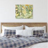 Vincent van Gogh - The Road Menders Canvas Afdruk (Insitu (Slaapkamer))