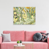 Vincent van Gogh - The Road Menders Canvas Afdruk (Insitu (Woonkamer))