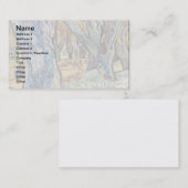 Vincent Van Gogh - The Road Menders - Fine Art Visitekaartje (Voorkant / Achterkant)