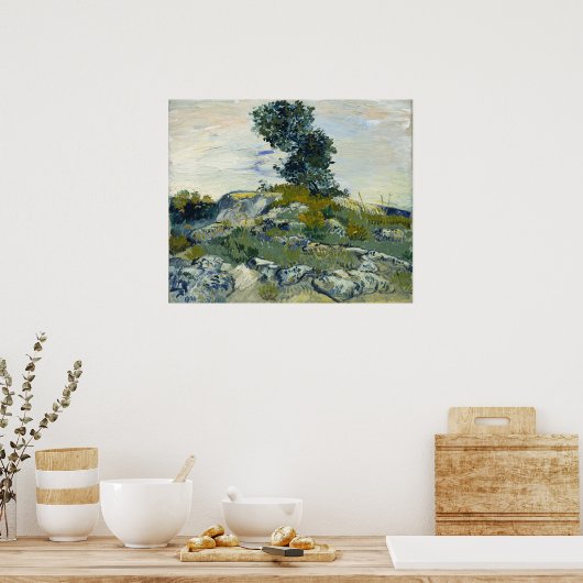 Vincent van Gogh The Rocks Poster (Keuken)