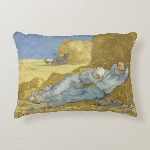 Vincent van Gogh - The Siesta (na Millet) Accent Kussen