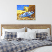 Vincent van Gogh The Siesta (na Millet) Canvas Afdruk (Insitu (Slaapkamer))