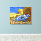 Vincent van Gogh The Siesta (na Millet) Canvas Afdruk (Insitu (Houten vloer))