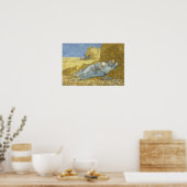 Vincent van Gogh - The Siesta (na Millet) Poster (Keuken)