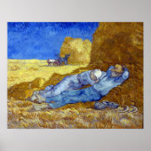 Vincent van Gogh The Siesta Poster (Voorkant)