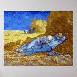Vincent van Gogh The Siesta Poster