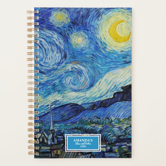 Vincent van Gogh The Starry Nigh Painting Planner (Voorkant)