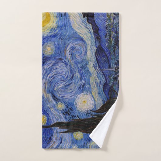 Vincent Van Gogh - The Starry night Bad Handdoek (Handdoek)