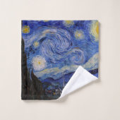 Vincent Van Gogh - The Starry night Bad Handdoek (Wasdoekje)