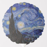 Vincent Van Gogh - The Starry night Ballon<br><div class="desc">The Starry Night / The Night Home - Vincent Van Gogh in 1889</div>