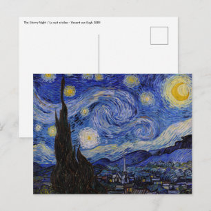Vincent Van Gogh - The Starry night Briefkaart