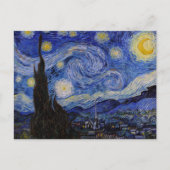 Vincent Van Gogh - The Starry night Briefkaart (Voorkant)