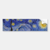 Vincent Van Gogh - The Starry night Bumpersticker (Voorkant)