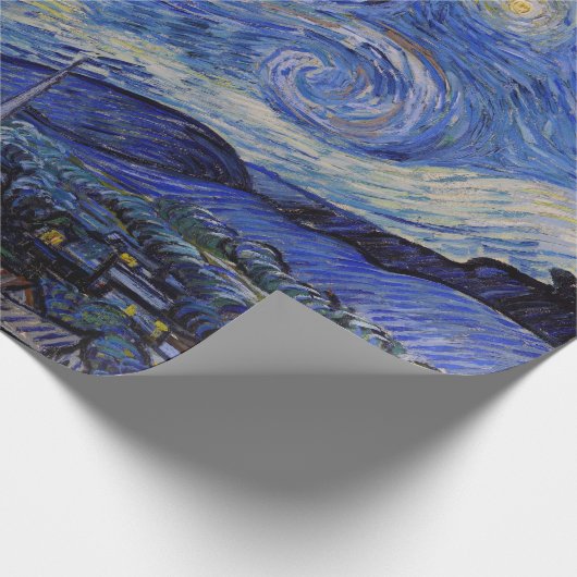Vincent Van Gogh - The Starry night Cadeaupapier (Hoek)