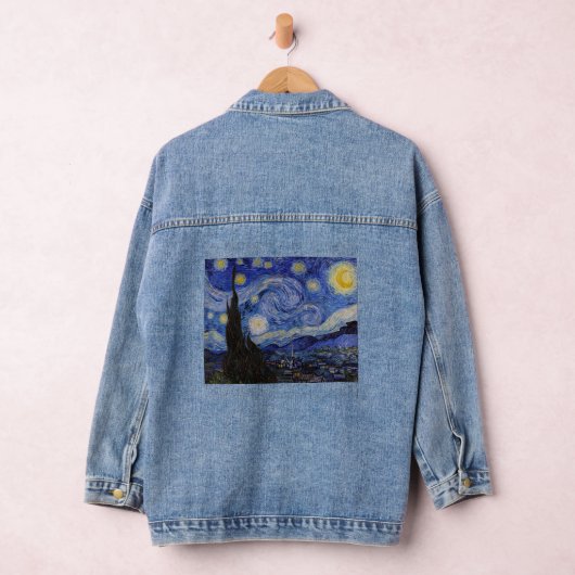 Vincent Van Gogh - The Starry night Denim Jacket (Hangar)