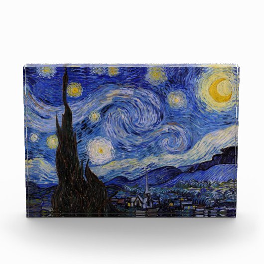 Vincent Van Gogh - The Starry night Fotoblokken (Voorkant)