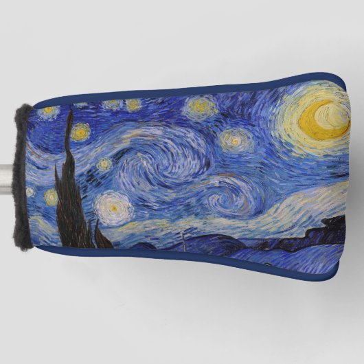 Vincent Van Gogh - The Starry night Golfheadcover (Voorkant)