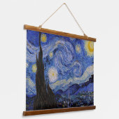 Vincent Van Gogh - The Starry night Hangend Wandkleed (Gebogen)