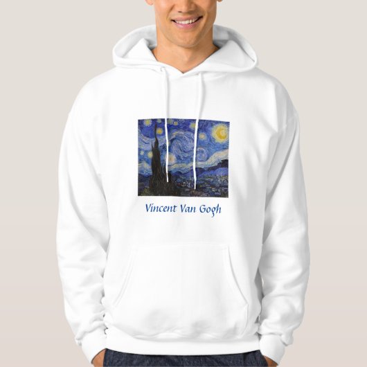 Vincent Van Gogh - The Starry night Hoodie (Voorkant)