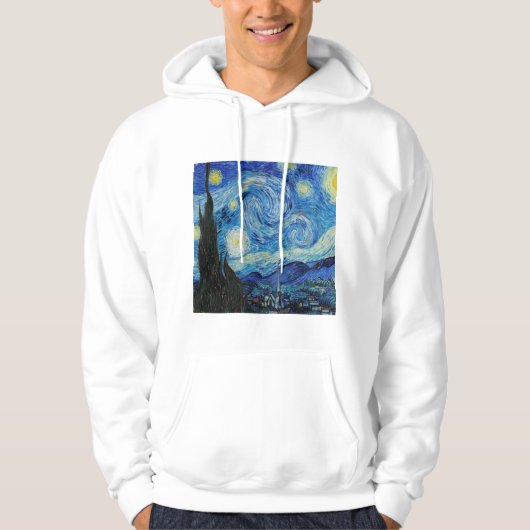 Vincent van Gogh The Starry Night Hoodie (Voorkant)