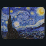 Vincent Van Gogh - The Starry night Inbakerdoek<br><div class="desc">The Starry Night / The Night Home - Vincent Van Gogh in 1889</div>
