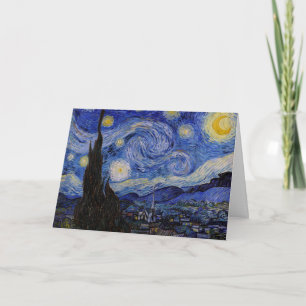 Vincent Van Gogh - The Starry night Kaart