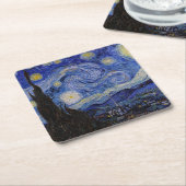 Vincent Van Gogh - The Starry night Kartonnen Onderzetters (Schuin)