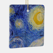 Vincent Van Gogh - The Starry night Keramisch Ornament (Rechts)