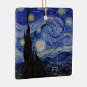 Vincent Van Gogh - The Starry night Keramisch Ornament (Rechts)
