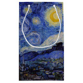 Vincent Van Gogh - The Starry night Klein Cadeauzakje (Achterkant)