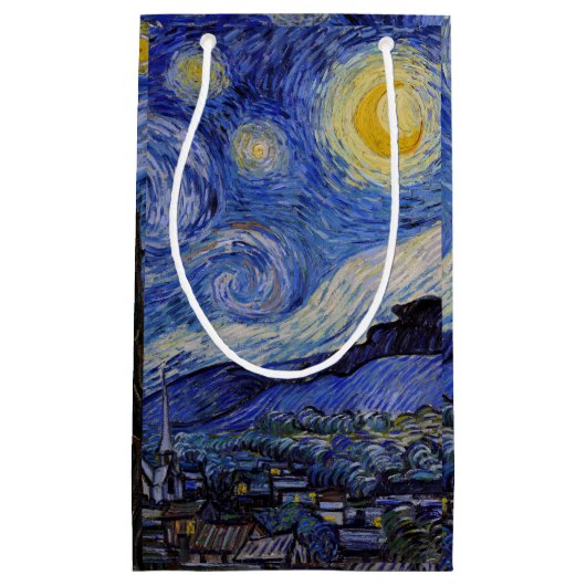 Vincent Van Gogh - The Starry night Klein Cadeauzakje (Voorkant)