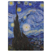 Vincent Van Gogh - The Starry night Klembord (Achterkant)