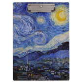 Vincent Van Gogh - The Starry night Klembord (Voorkant)