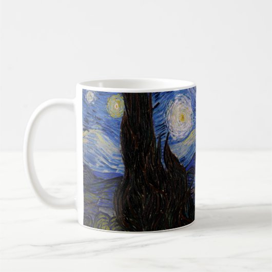 Vincent Van Gogh - The Starry night Koffiemok (Links)