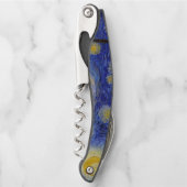 Vincent Van Gogh - The Starry night Kurkentrekker (Voorkant)