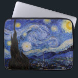 Vincent Van Gogh - The Starry night Laptop Sleeve<br><div class="desc">The Starry Night / The Night Home - Vincent Van Gogh in 1889</div>